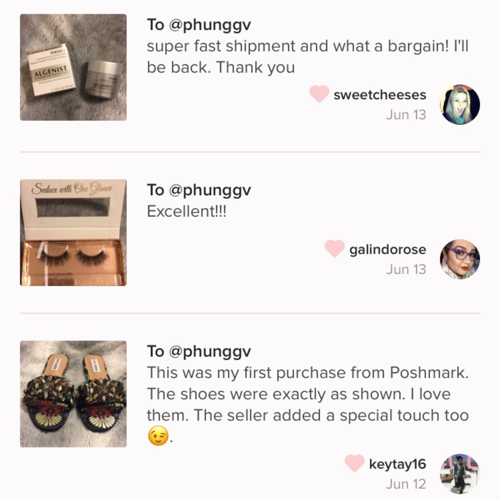 SELLER REVIEWS!